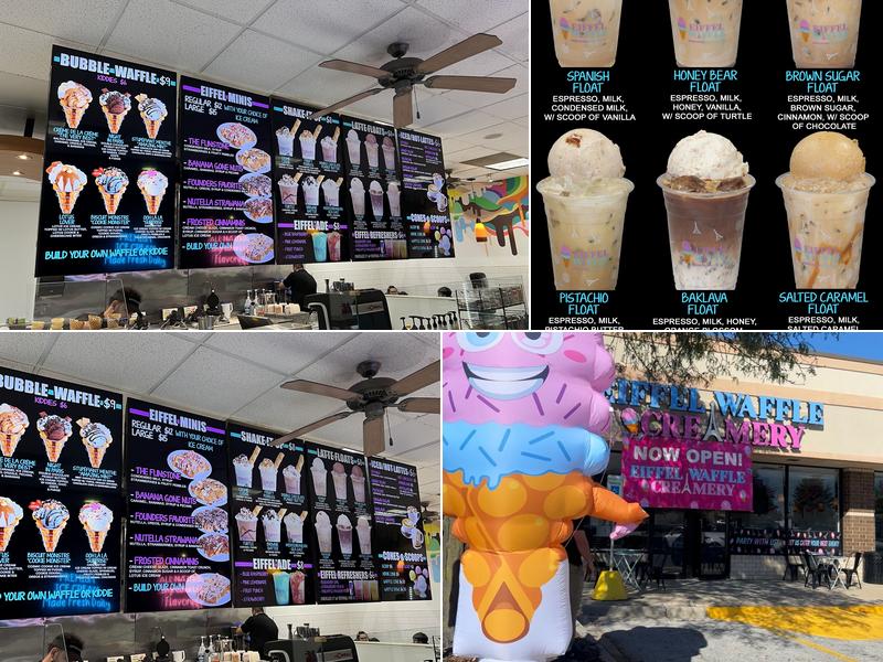 Eiffel Waffle Creamery 13158 S Cicero Ave, Crestwood