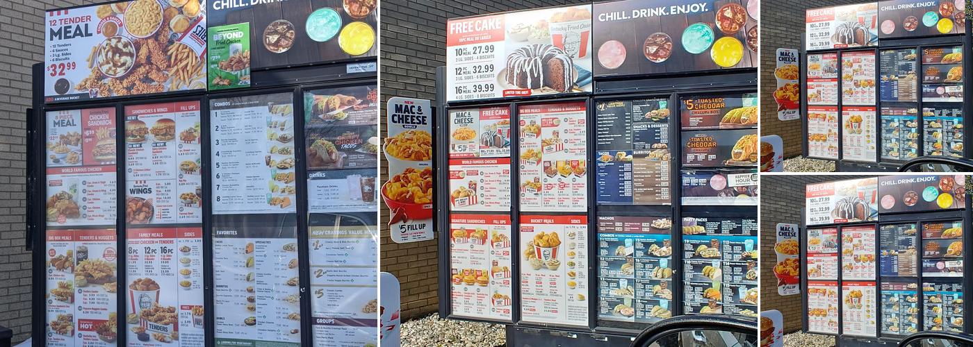 Taco Bell / KFC Menu