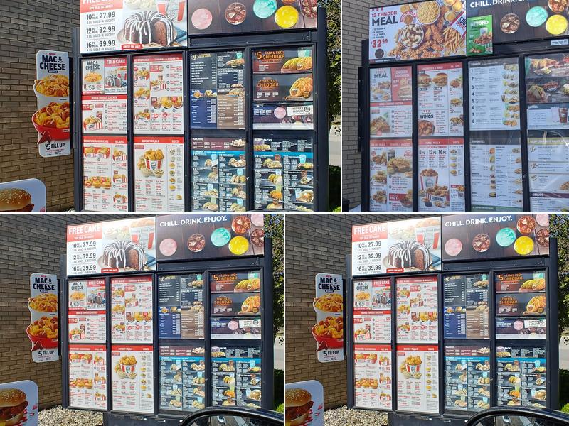 Taco Bell / KFC Menu