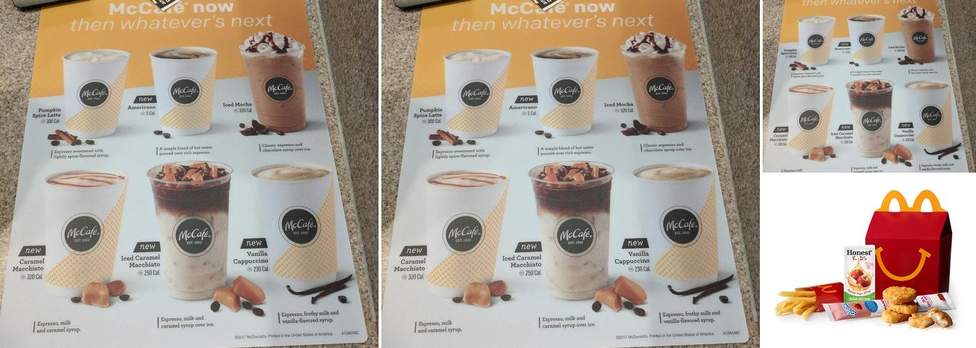McDonald's Menu