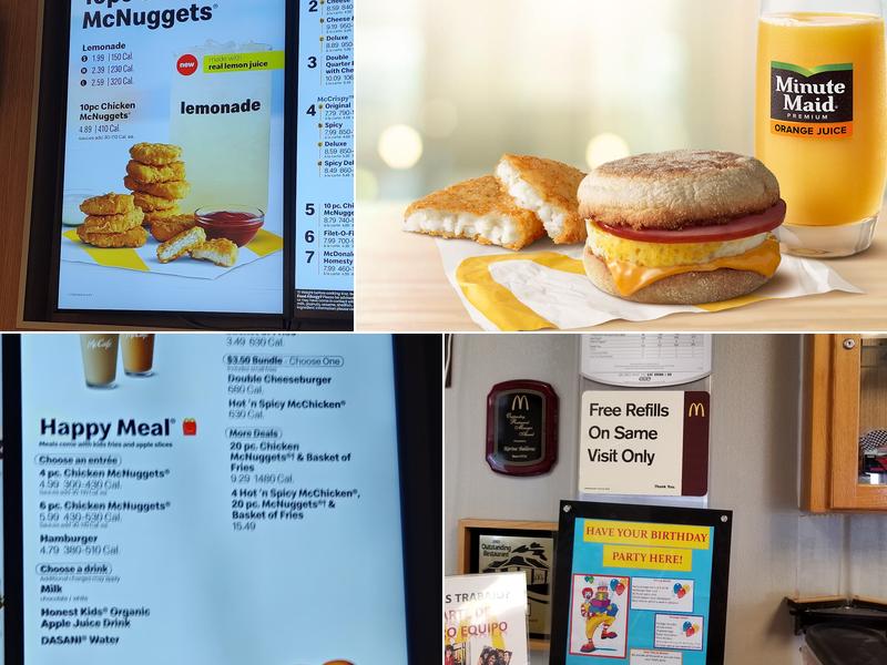 McDonald's Menu