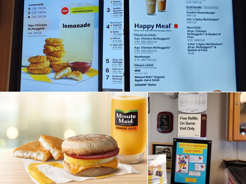 McDonald's Menu