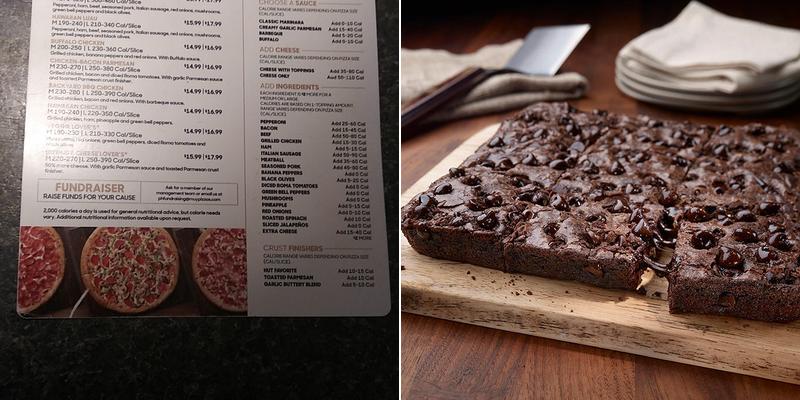 Pizza Hut Menu