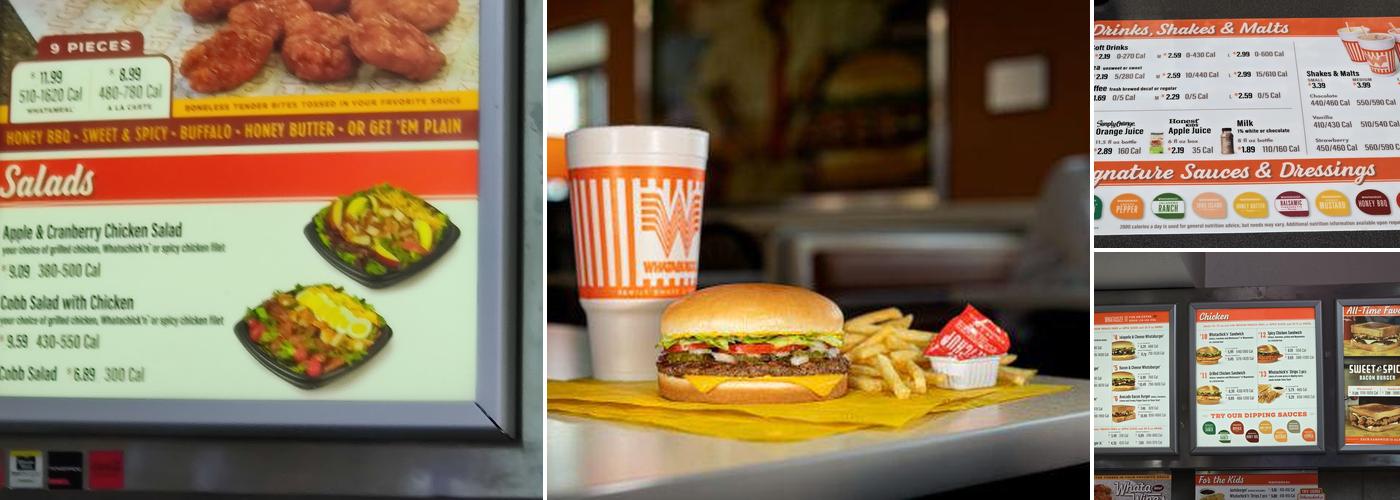 Whataburger Menu