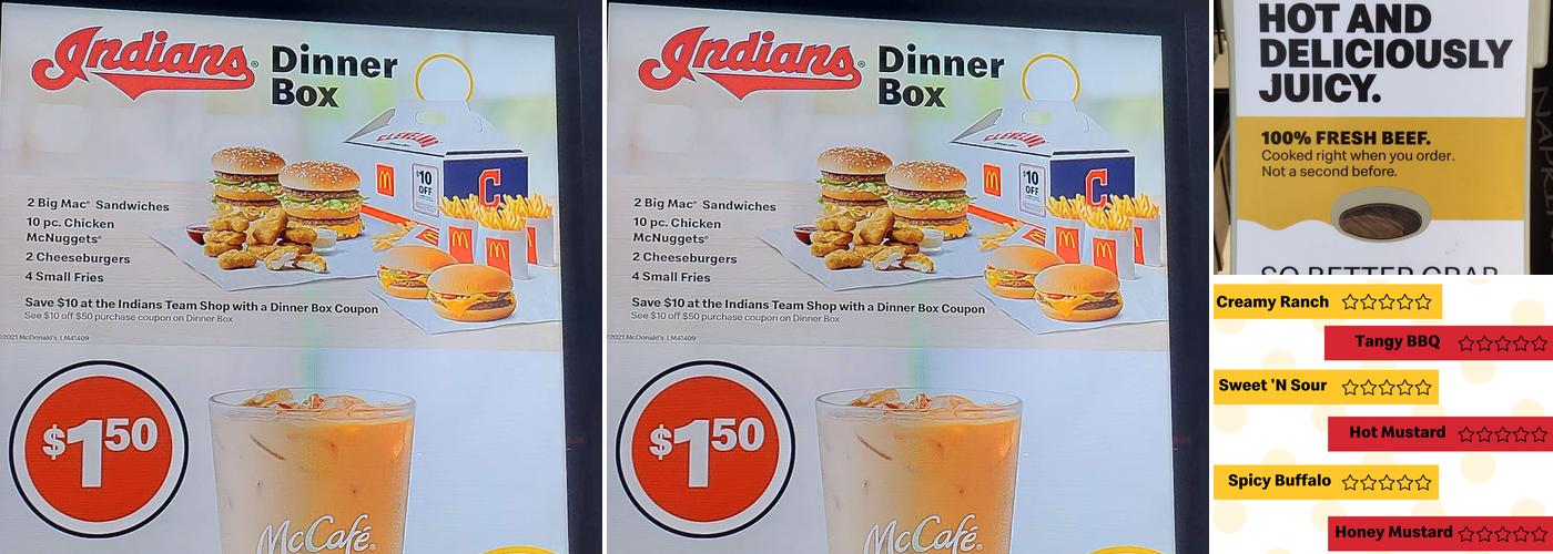 McDonald's Menu