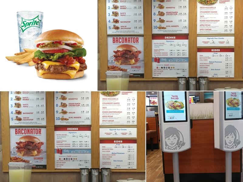 Wendy's Menu
