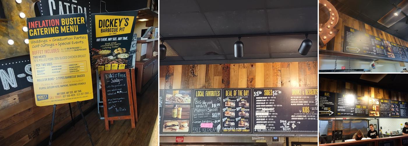 Dickey's Barbecue Pit Menu