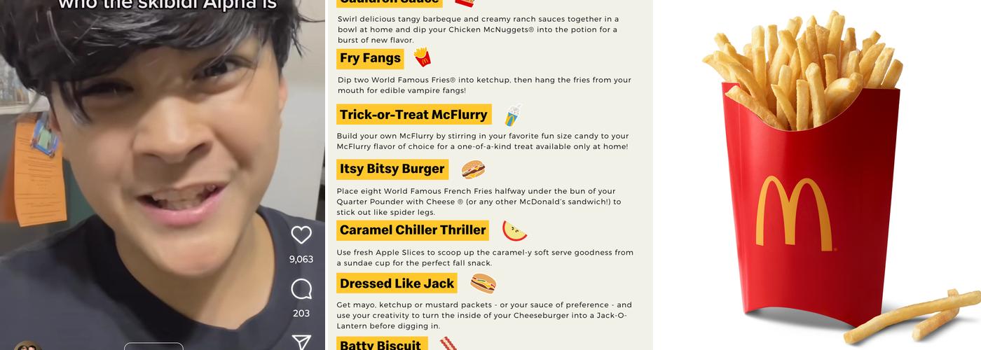 McDonald's Menu