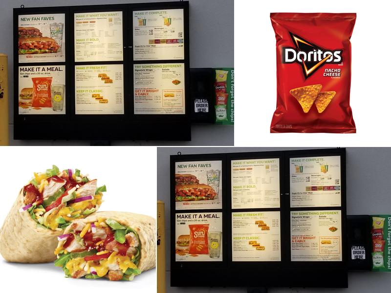 Subway Menu