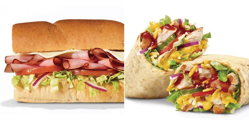 Subway Menu