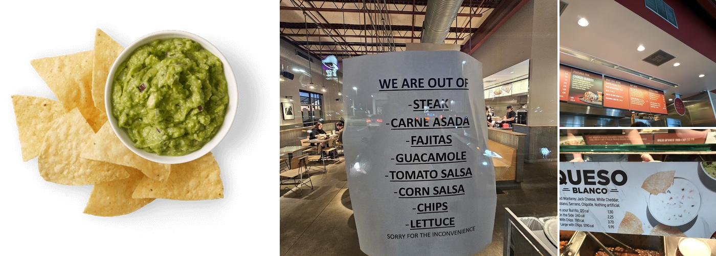 Chipotle Mexican Grill Menu