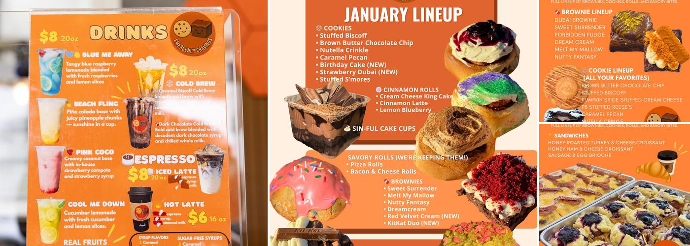 Emergency Cravings Menu