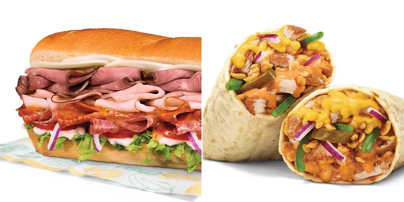 Subway Menu