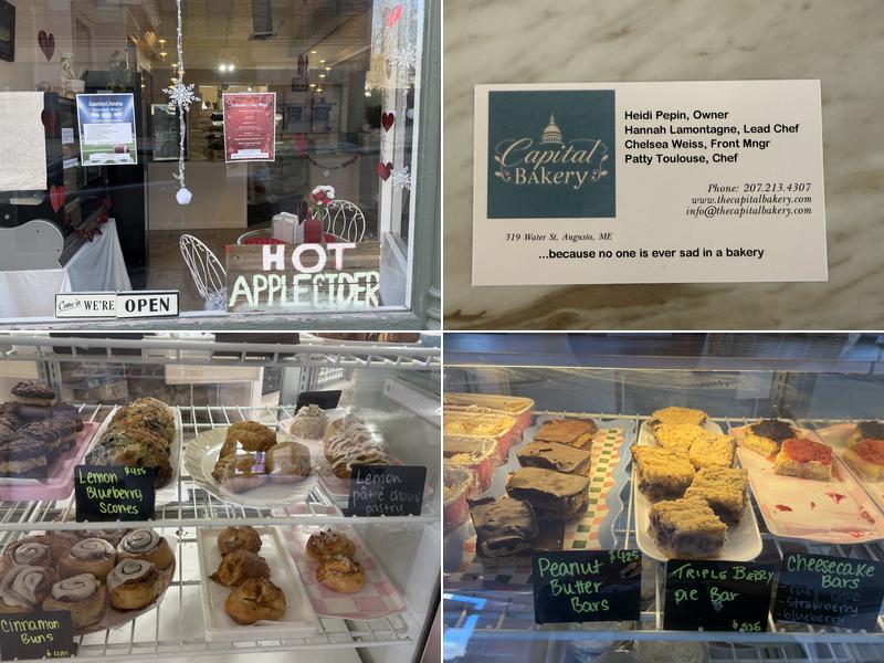 Capital Bakery 319 Water St, Augusta