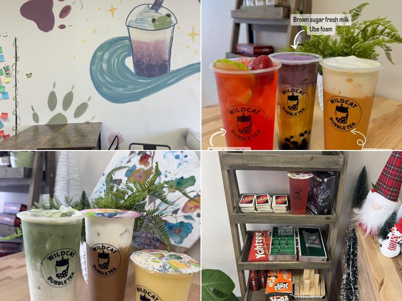 Wildcat Bubble Tea 504 N West Ave, El Dorado