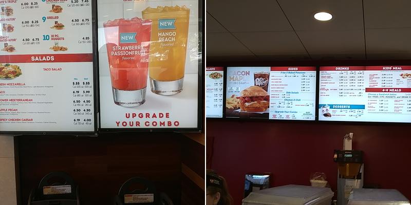 Wendy's Menu