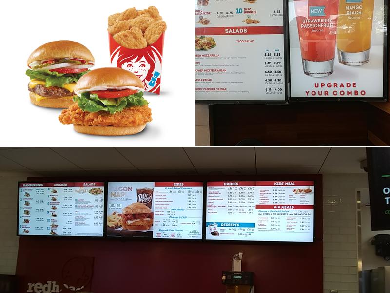 Wendy's Menu
