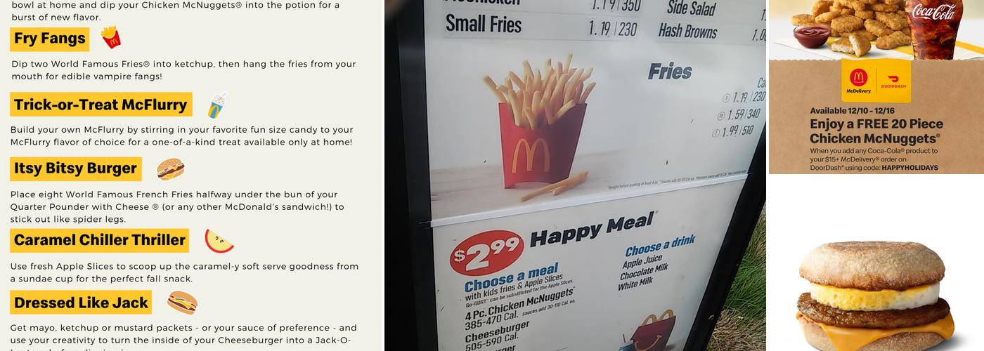 McDonald's Menu