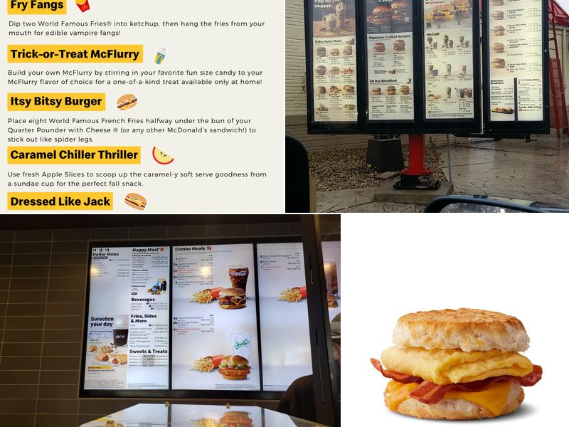 McDonald's Menu