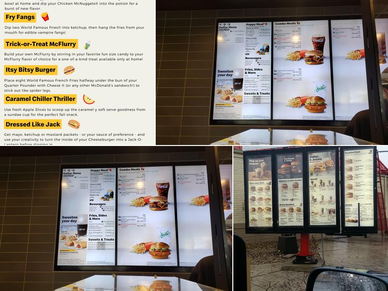 McDonald's Menu