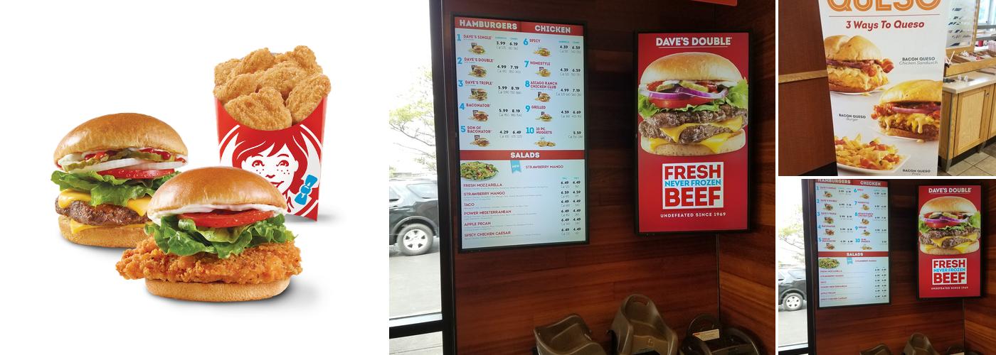Wendy's Menu