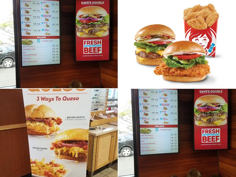 Wendy's Menu