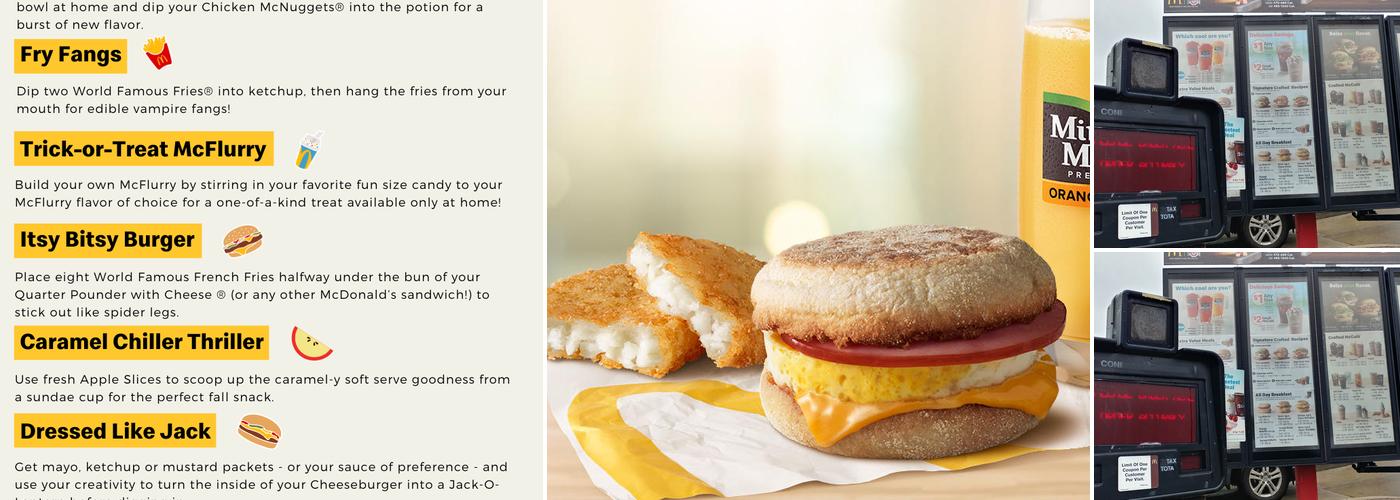 McDonald's Menu