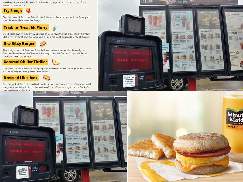 McDonald's Menu