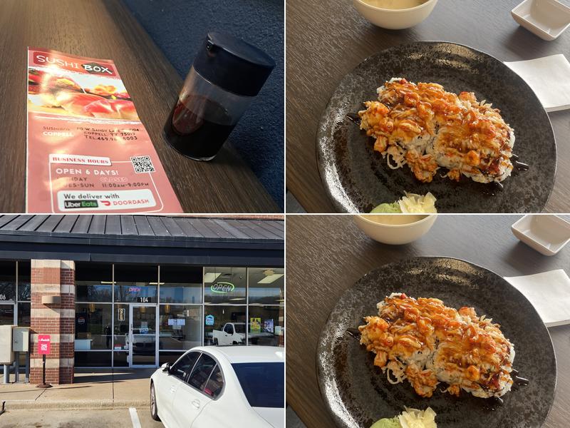 Sushi Box Coppell 110 W Sandy Lake Rd #104, Coppell