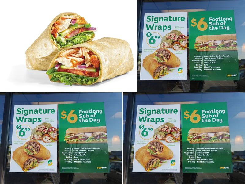 Subway Menu