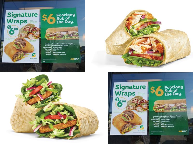 Subway Menu