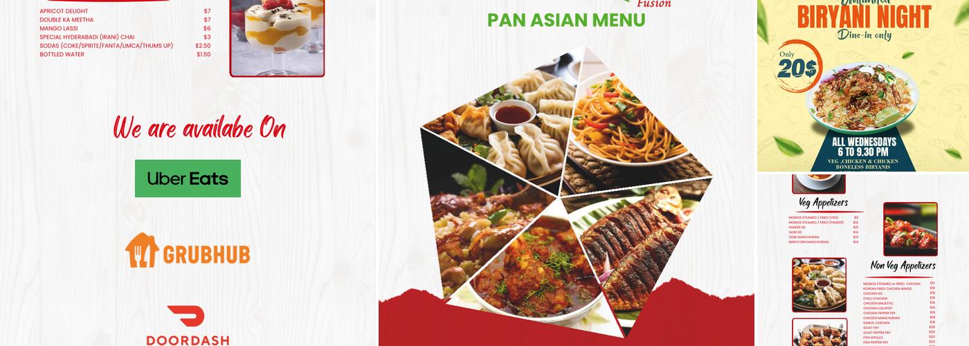 Paradise Fusion Menu