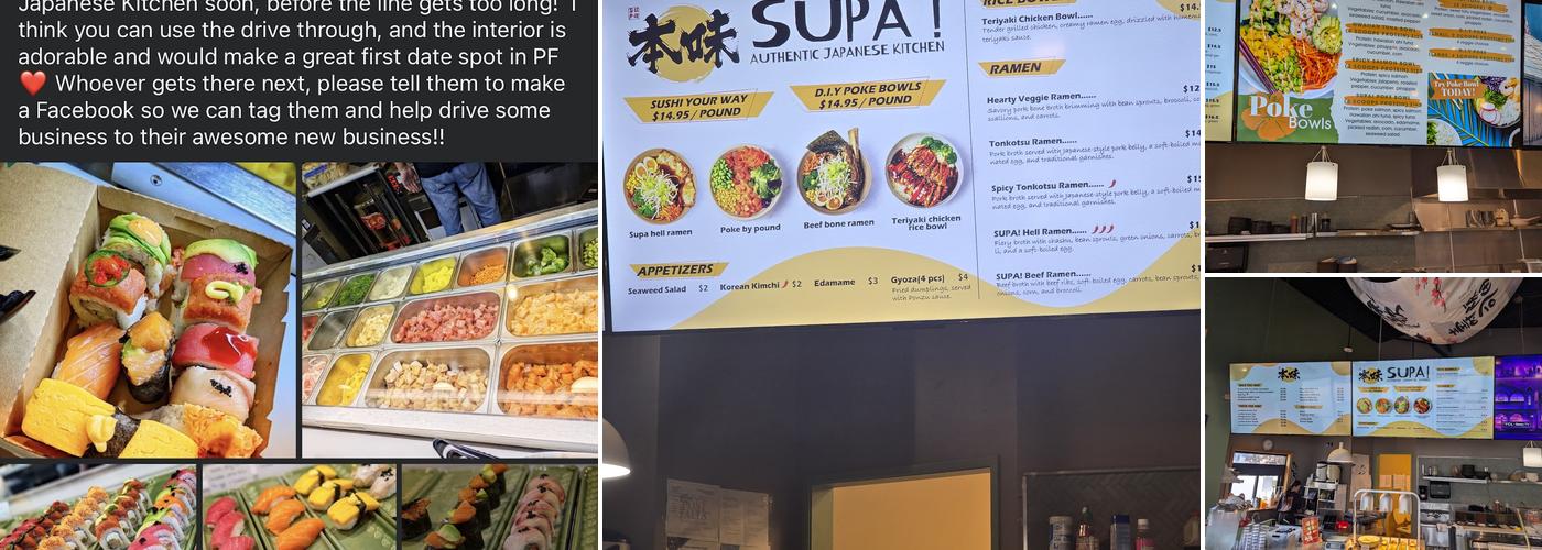 Supa! Authentic Japanese Kitchen | Post Falls Menu
