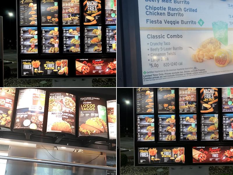Taco Bell Menu