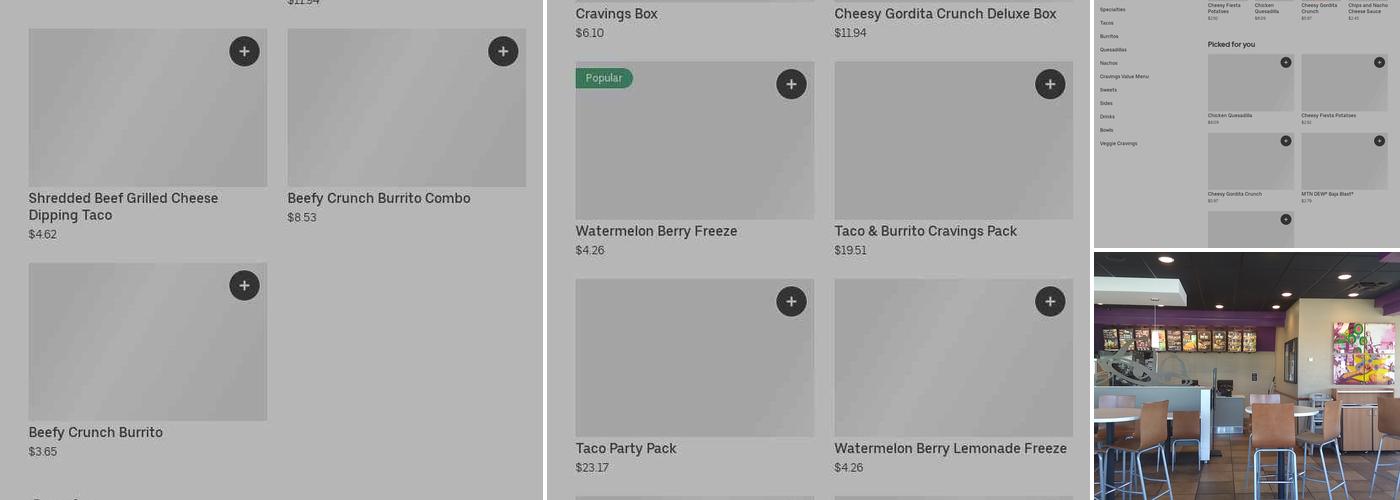 Taco Bell Menu