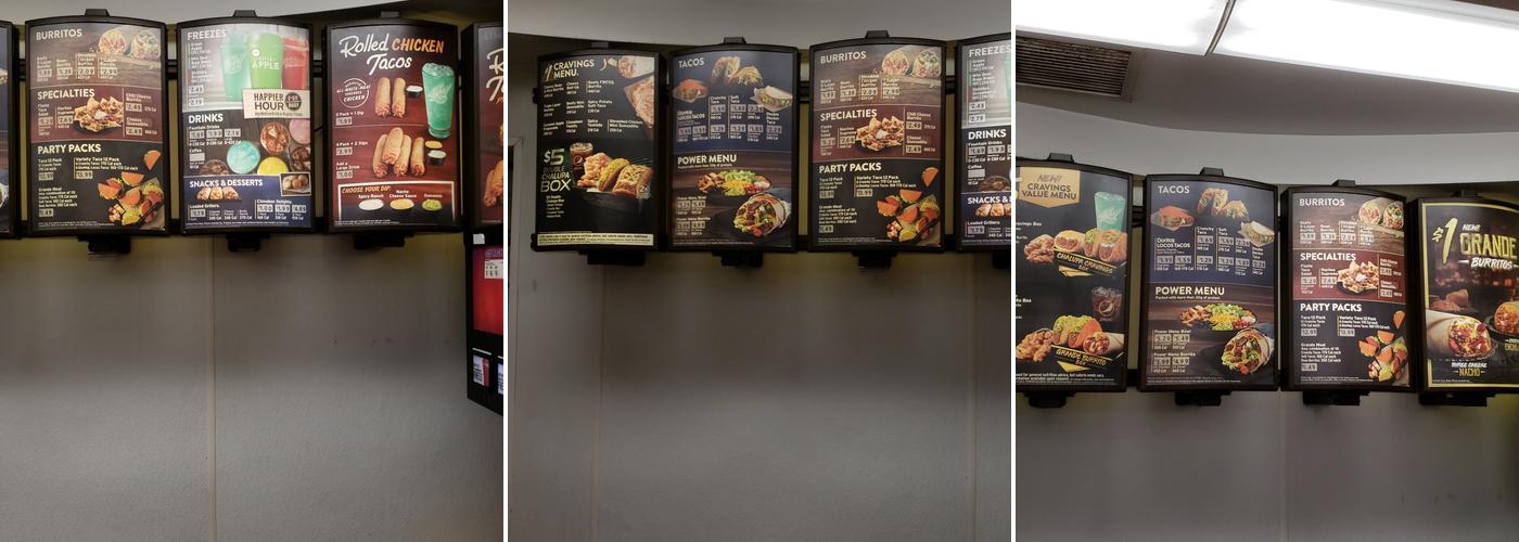Taco Bell Menu