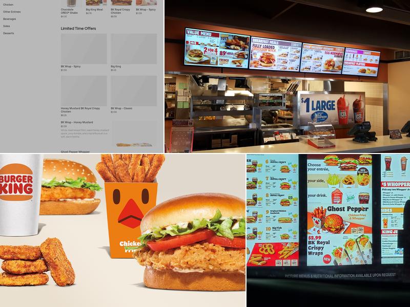 Burger King Menu