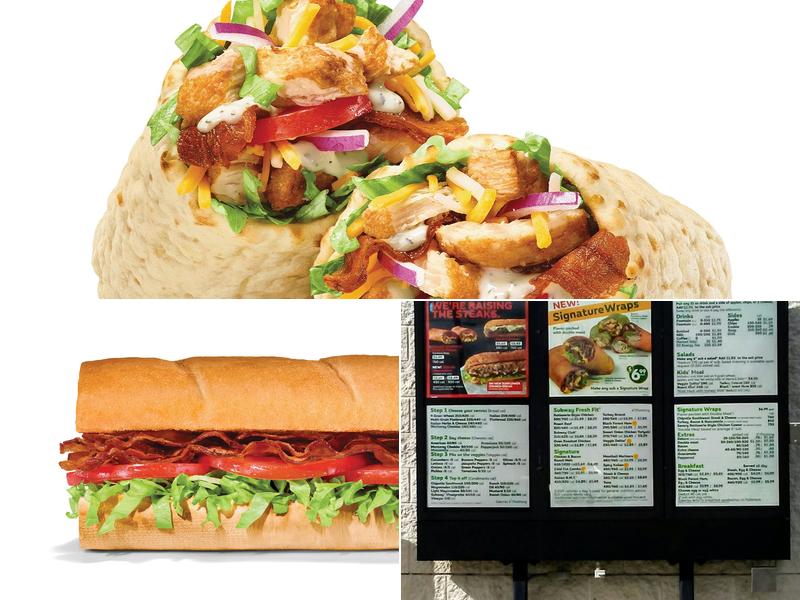 Subway Menu
