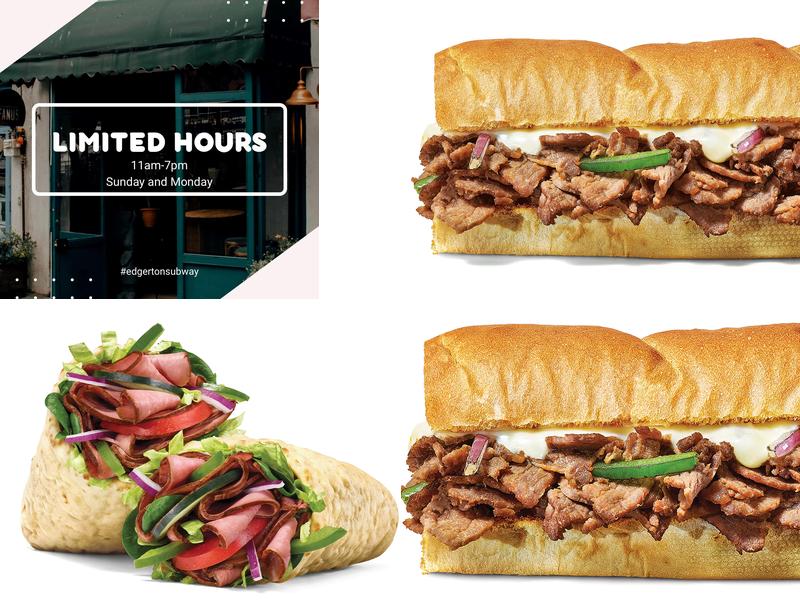 Subway 157 E Morrison St, Edgerton