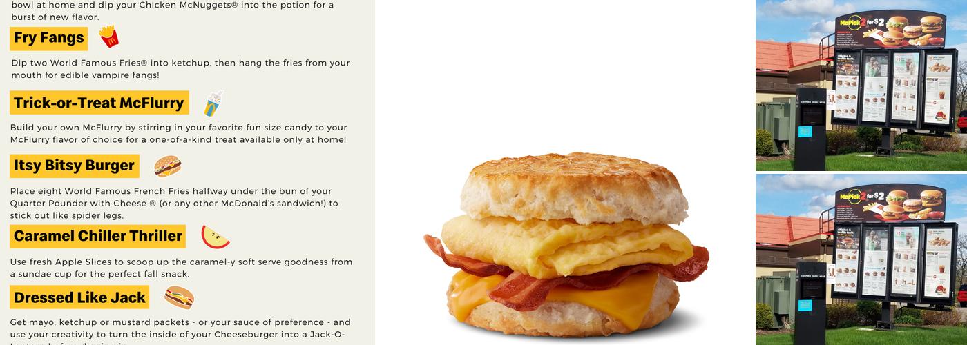 McDonald's Menu