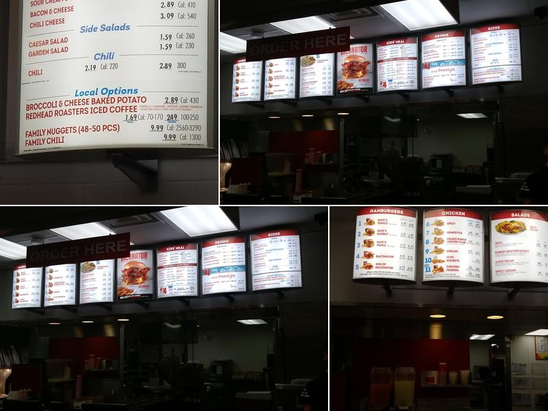 Wendy's Menu