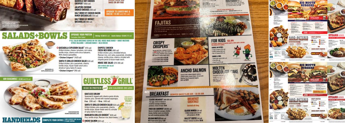 Chili's Grill & Bar Menu