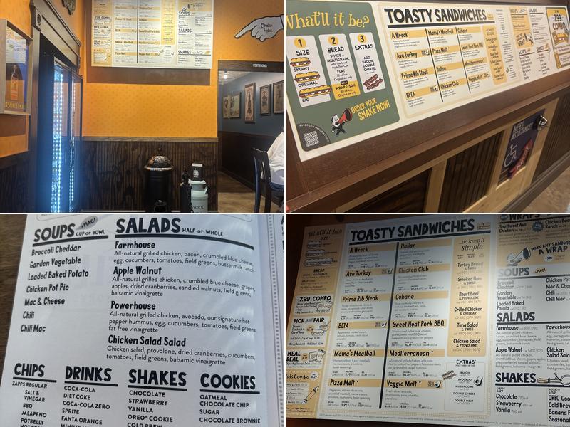 Potbelly Menu