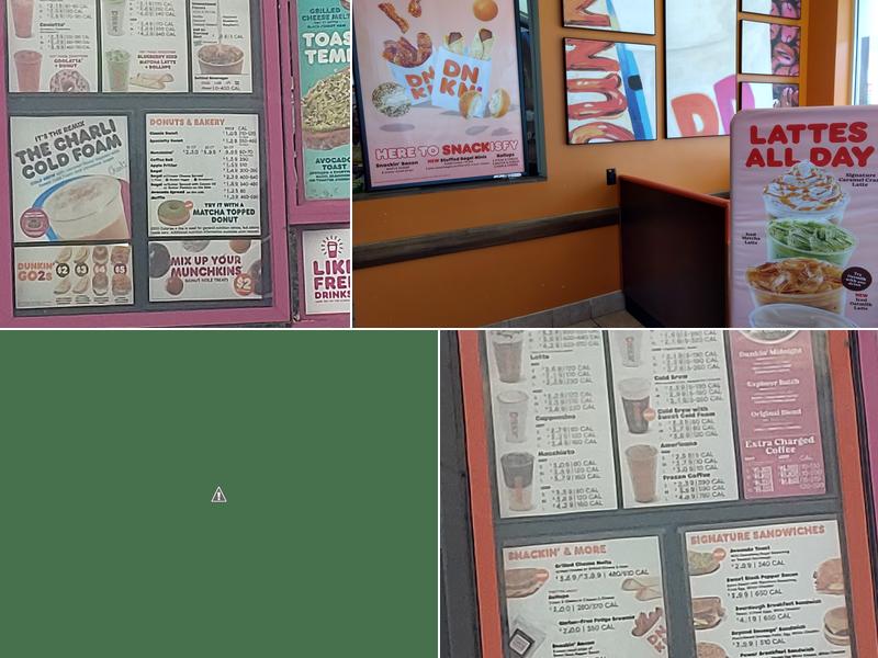 Dunkin' Menu