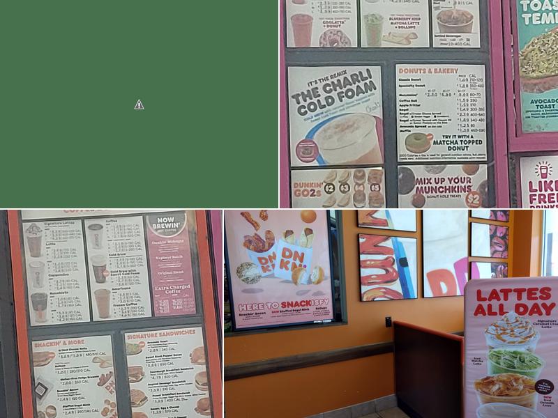 Dunkin' Menu