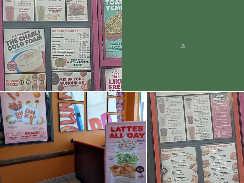 Dunkin' Menu