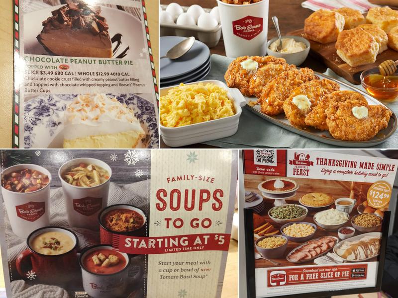 Bob Evans Menu