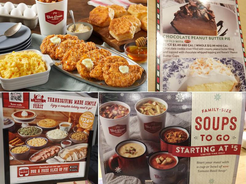 Bob Evans Menu