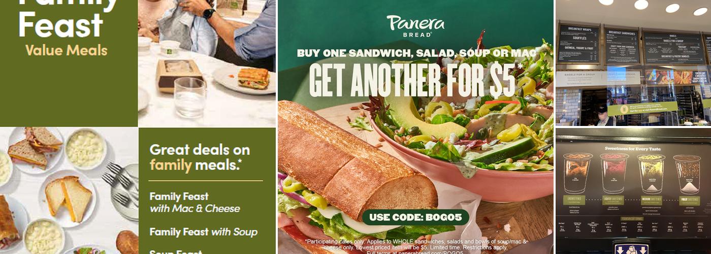 Panera Bread Menu