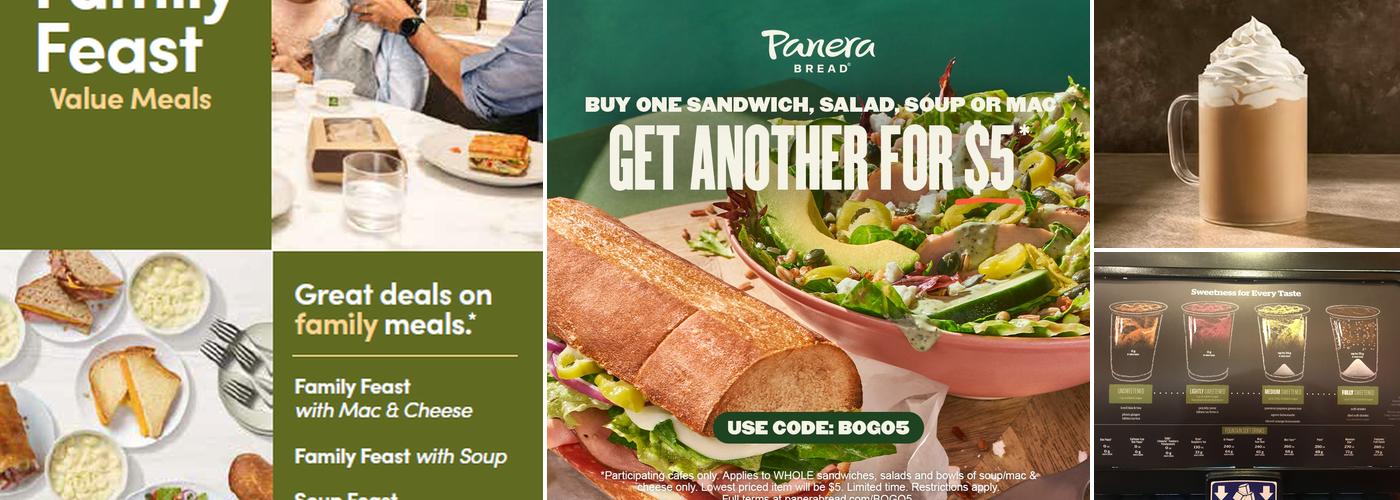 Panera Bread Menu